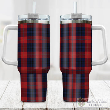 McKnight Tartan Tumbler with Handle One Size 40 OZ - Tartan Vibes Clothing