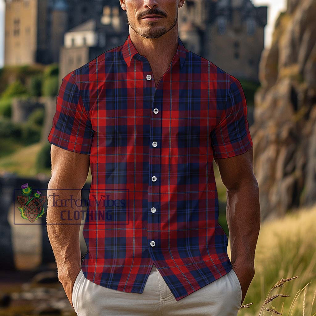 McKnight Tartan Cotton Hawaiian Shirt Kid - Tartan Vibes Clothing