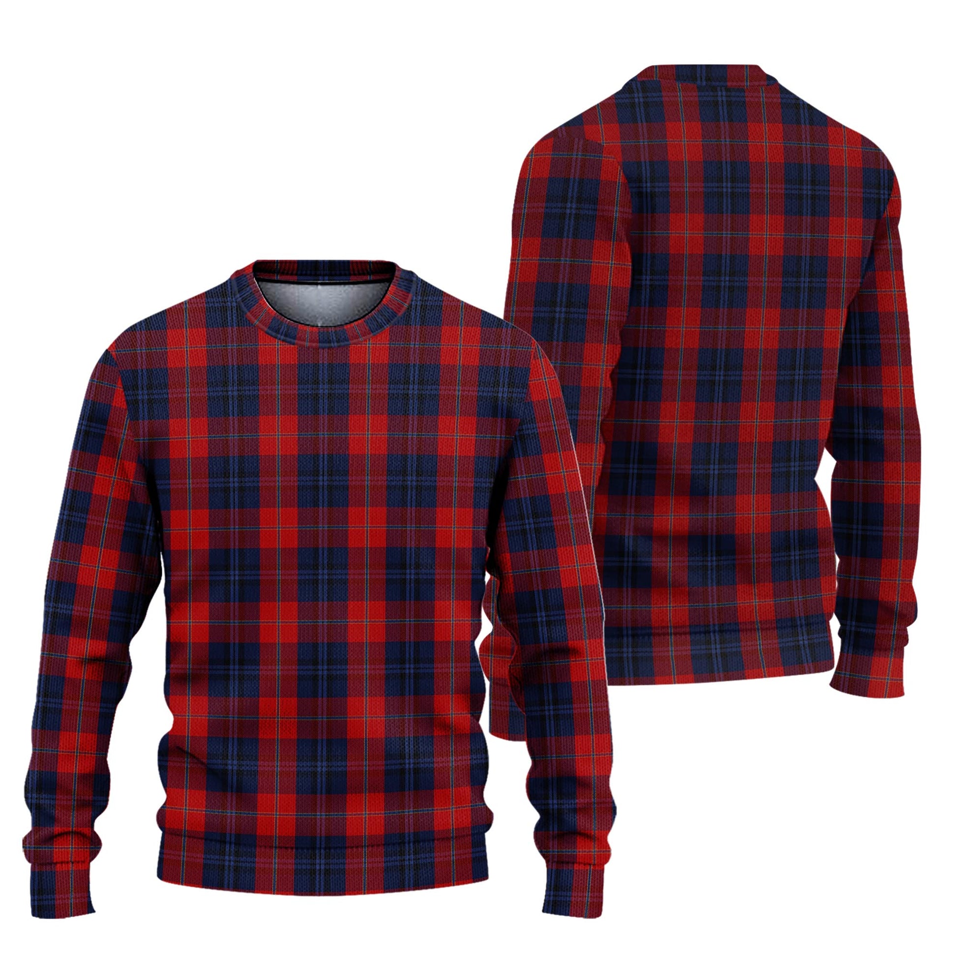 McKnight Tartan Ugly Sweater Unisex - Tartan Vibes Clothing