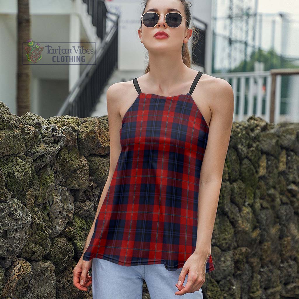 McKnight Tartan Loose Halter Neck Camisole Women - Tartan Vibes Clothing