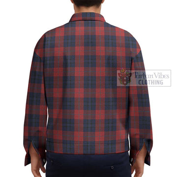 McKnight Tartan Unisex Lapel Cotton Jacket - Tartan Vibes Clothing