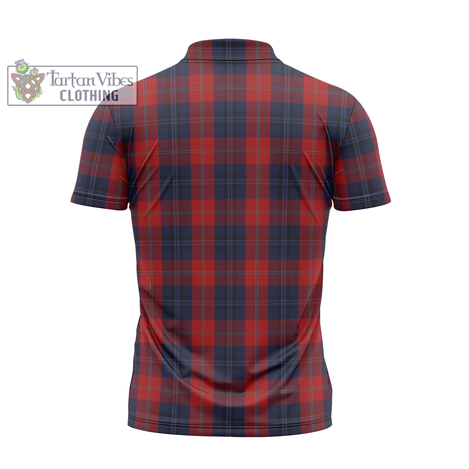 McKnight Tartan Zipper Polo Shirt - Tartan Vibes Clothing