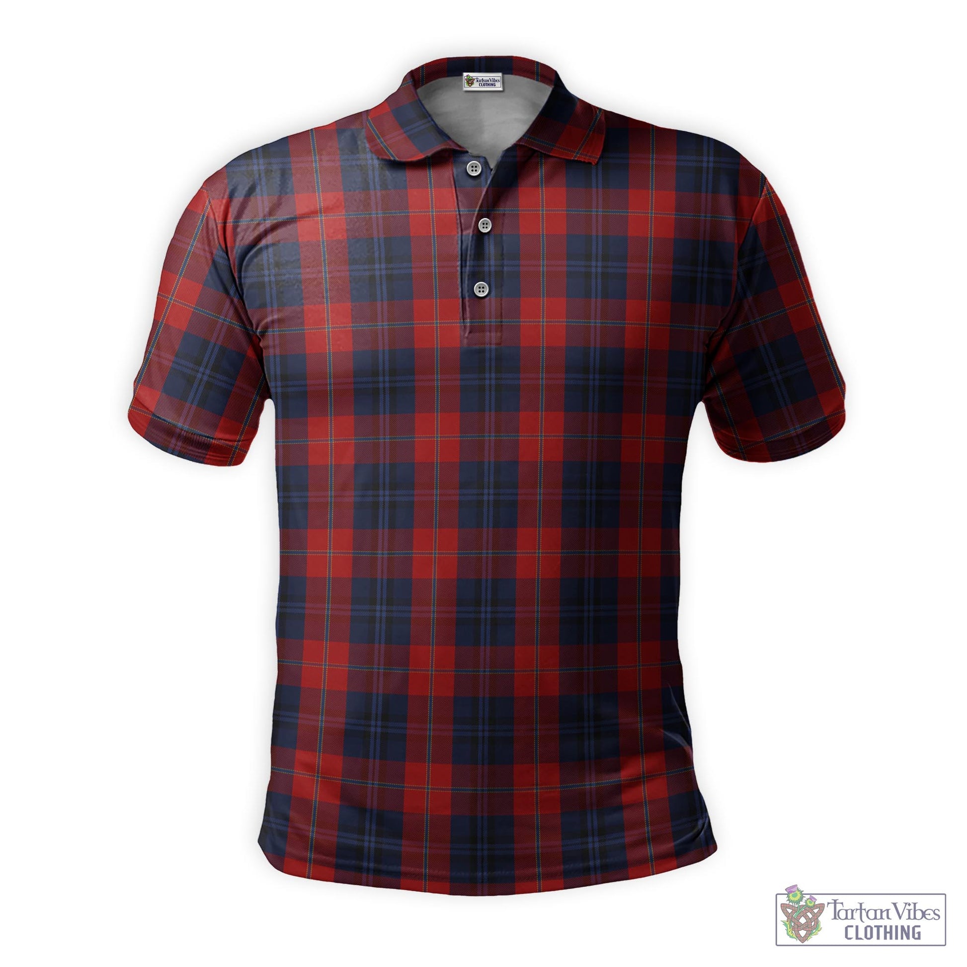 McKnight Tartan Mens Polo Shirt - Tartan Vibes Clothing
