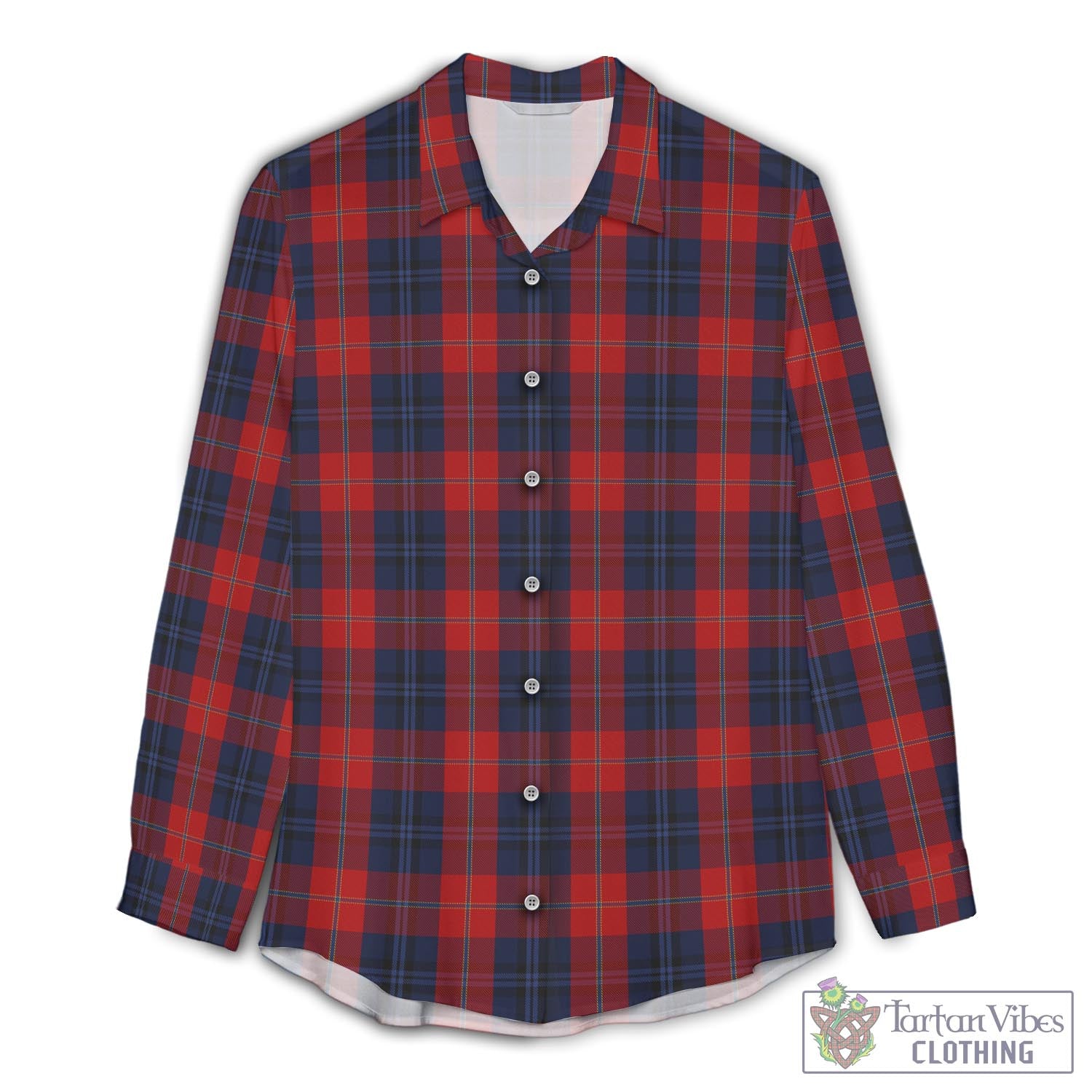 McKnight Tartan Women's Casual Shirt - Tartan Vibes Clothing