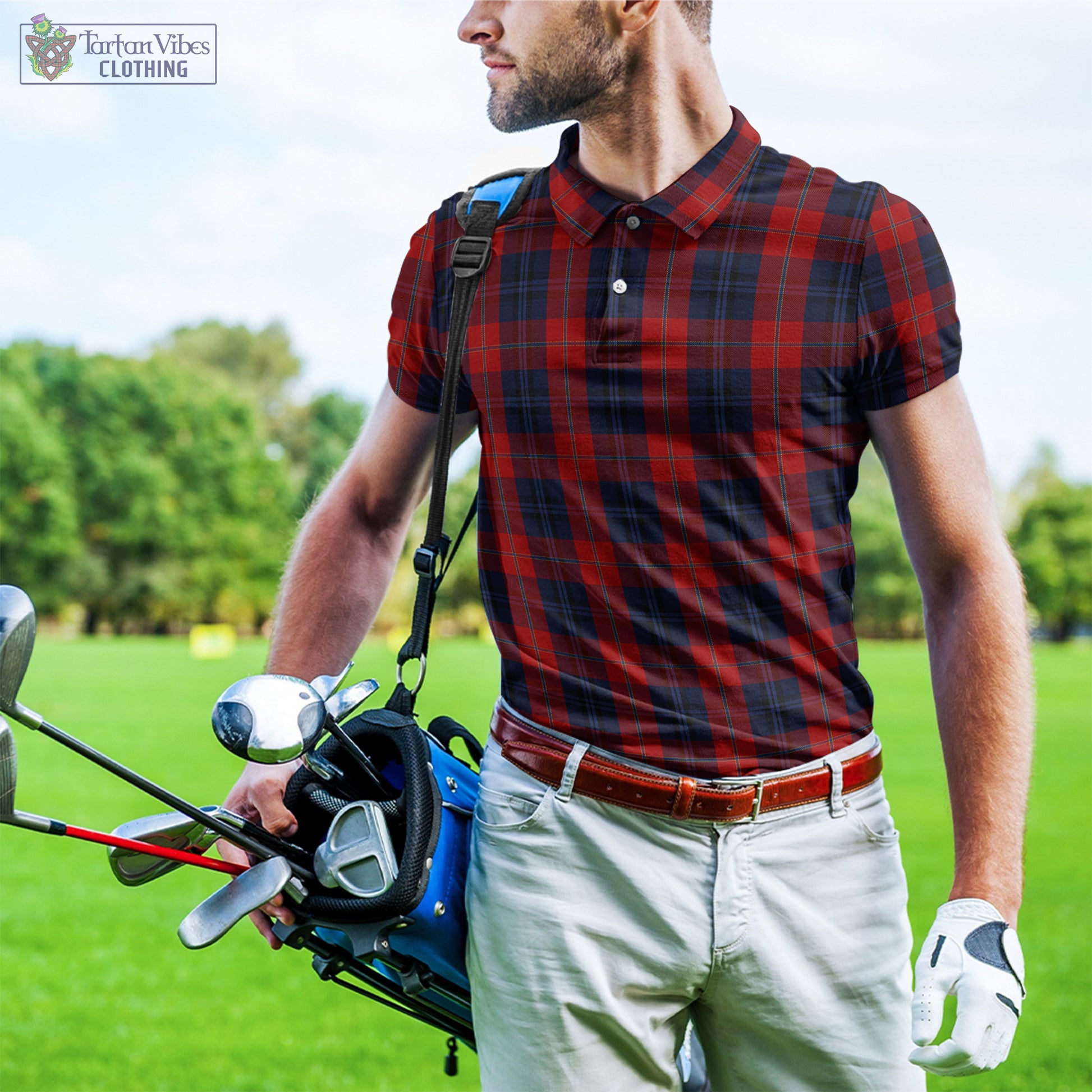 McKnight Tartan Mens Polo Shirt - Tartan Vibes Clothing