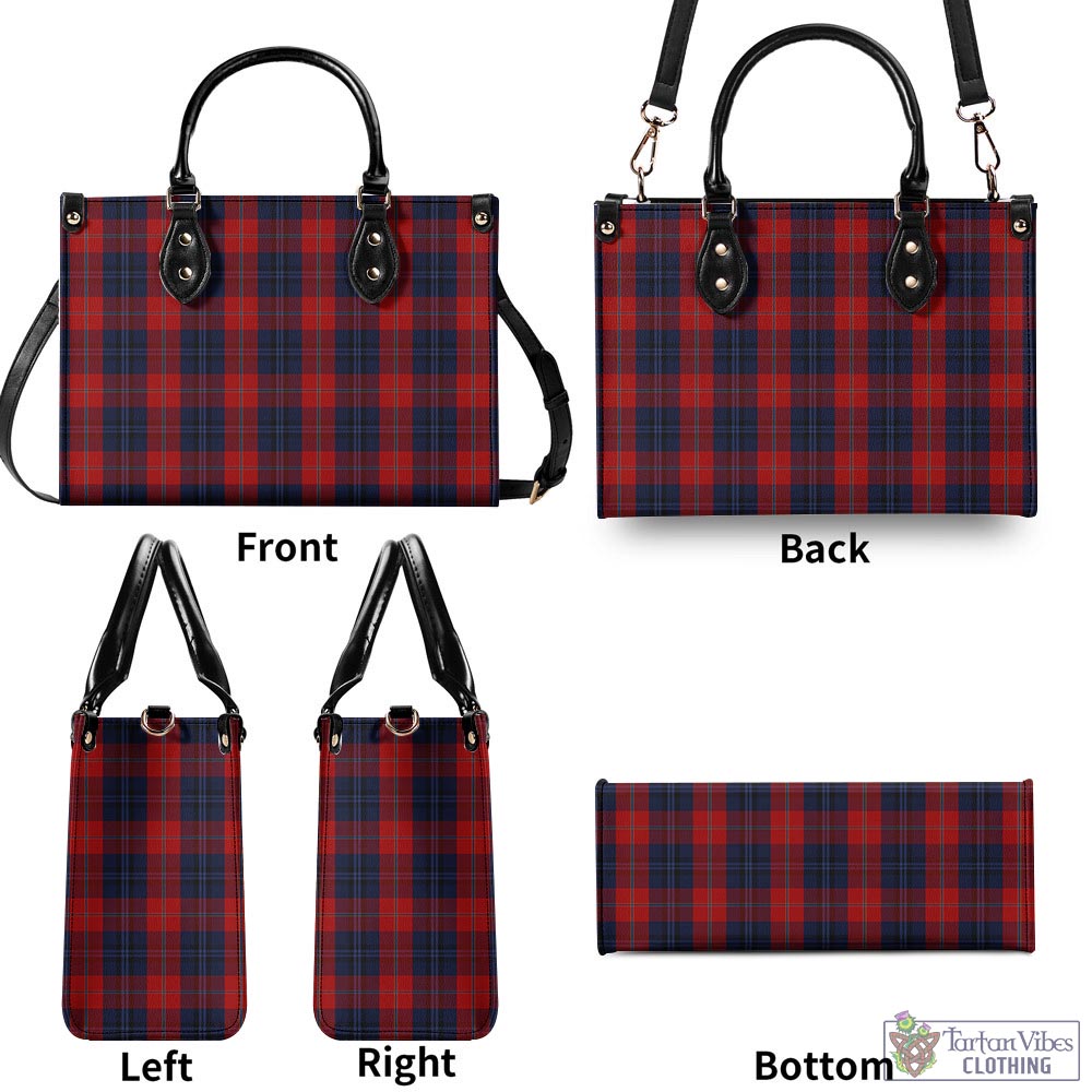 McKnight Tartan Luxury Leather Handbags - Tartan Vibes Clothing