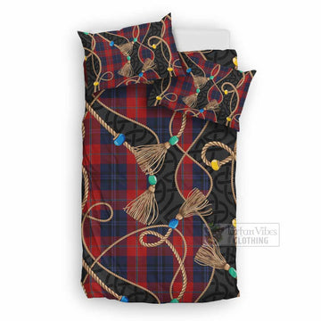 McKnight Scottish Tartan Twisted Ropes Stylized Bedding Set UK Bedding Set UK Double 79*79 inch - Tartan Vibes Clothing