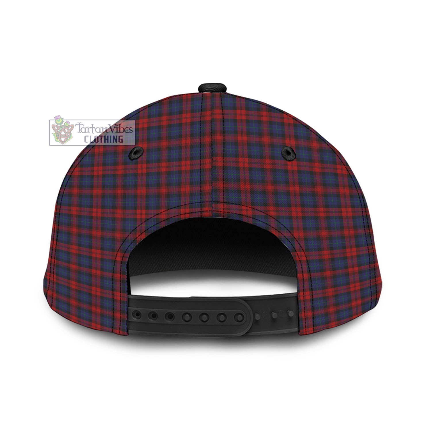 Tartan Vibes Clothing McLachlan Tartan Classic Cap with Family Crest In Me Style