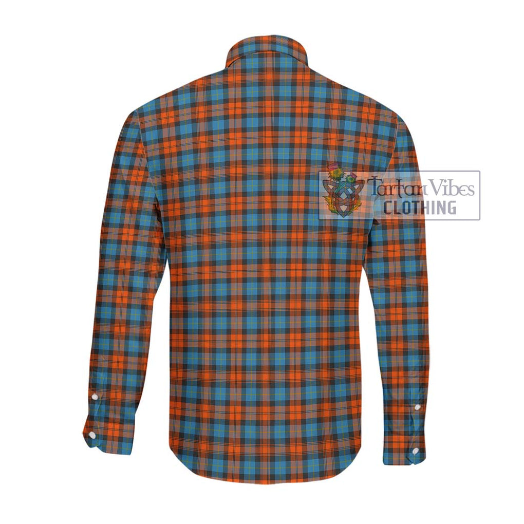 McLachlan Ancient Tartan Long Sleeve Button Shirt with Family Crest DNA In Me Style - Tartanvibesclothing Shop
