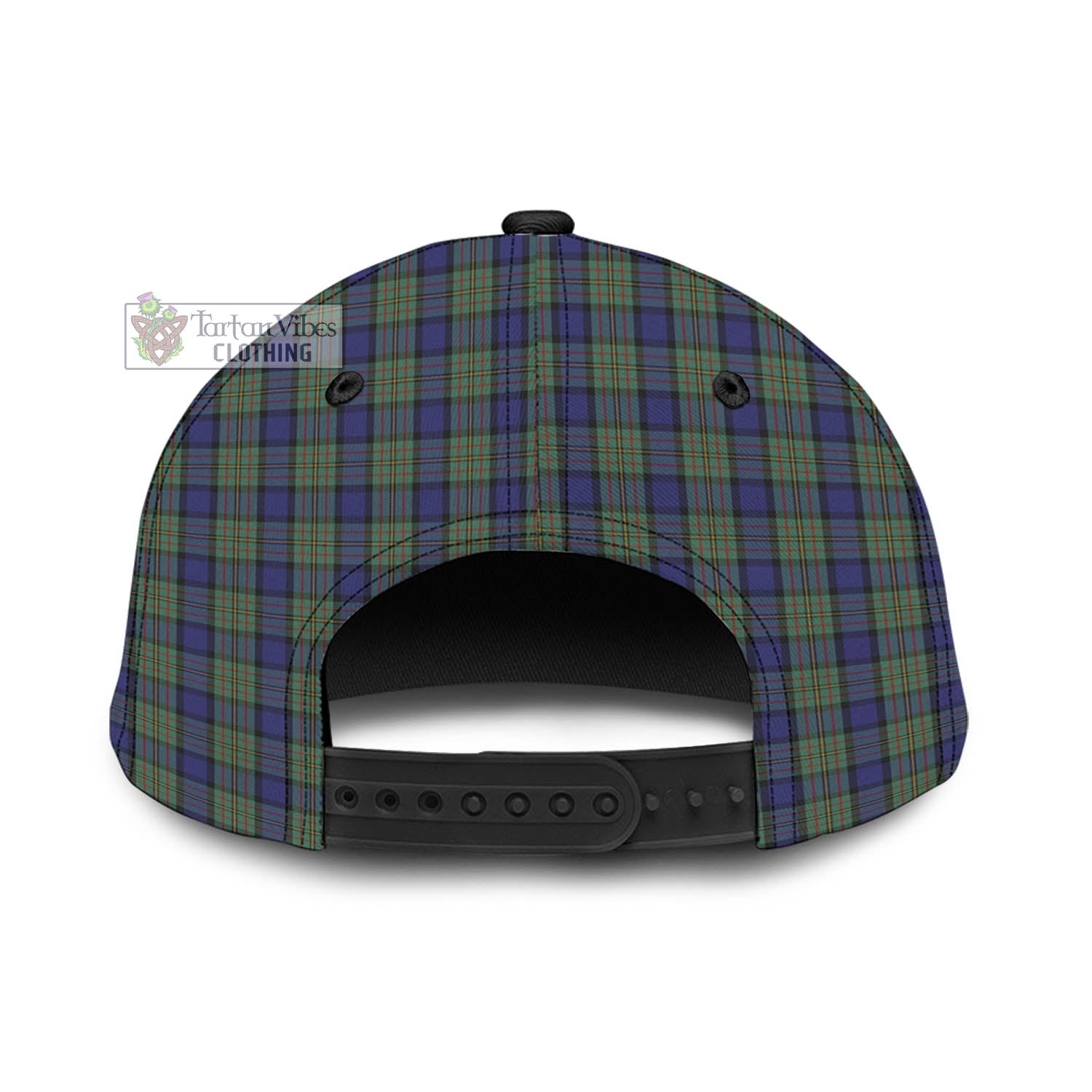 Tartan Vibes Clothing McLaren Tartan Classic Cap with Family Crest In Me Style