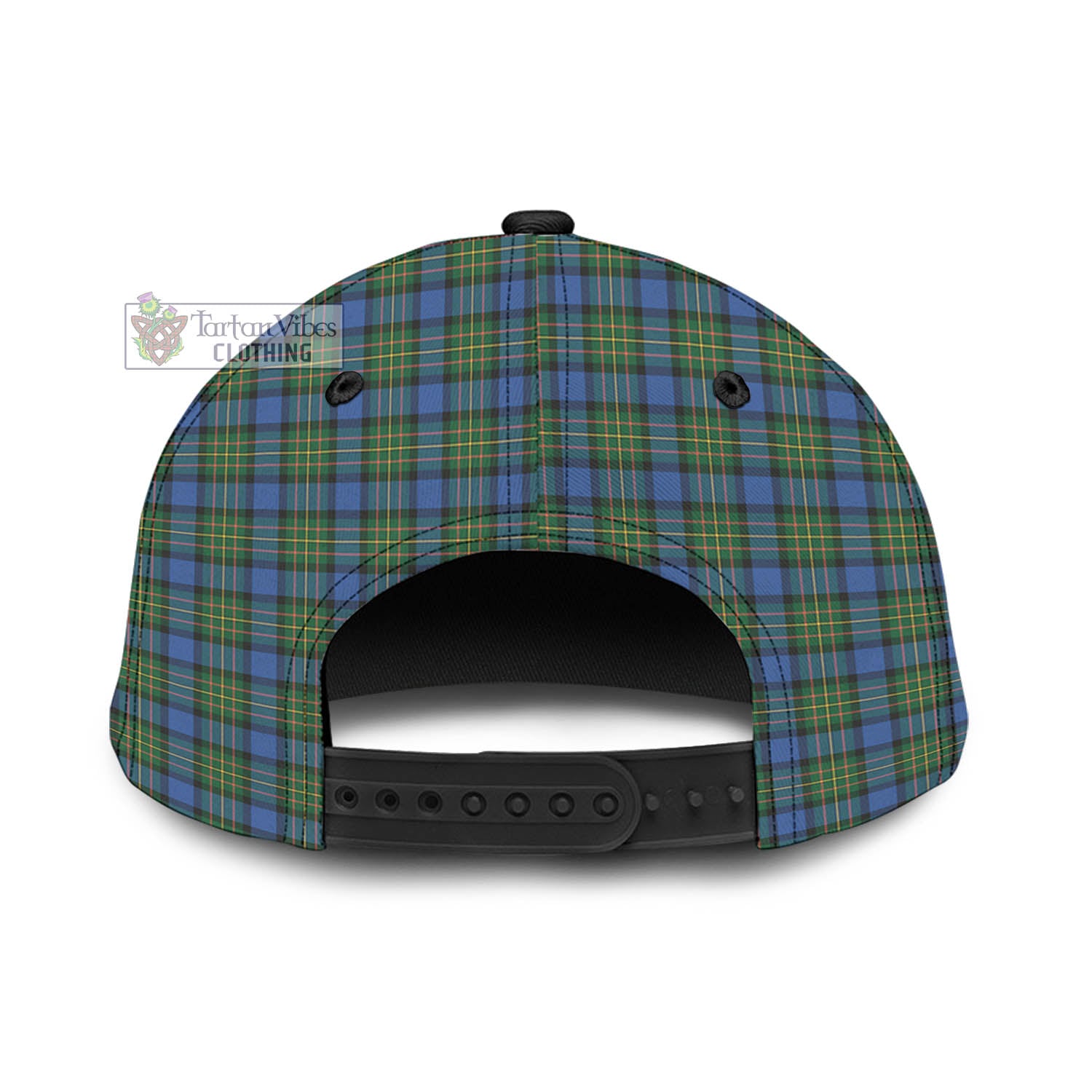 Tartan Vibes Clothing McLaren Ancient Tartan Classic Cap with Family Crest In Me Style