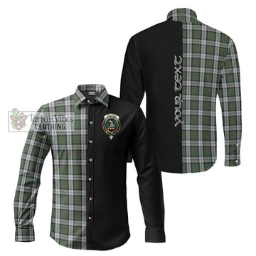 McLaren Dress Tartan Long Sleeve Button Shirt with Family Crest and Half Of Me Style Men's Shirt S - Tartanvibesclothing Shop
