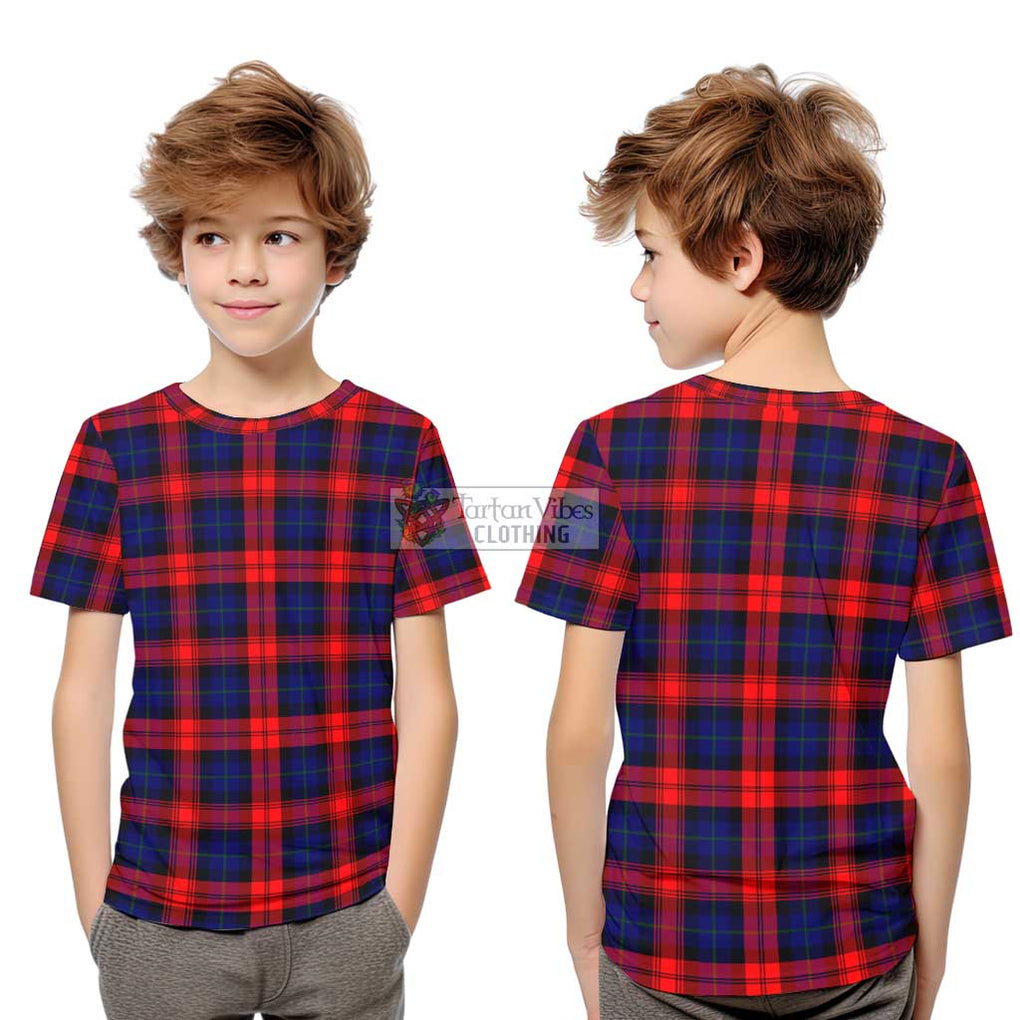 McLaughlin Tartan Kid T-Shirt Youth XL Size14 - Tartanvibesclothing Shop