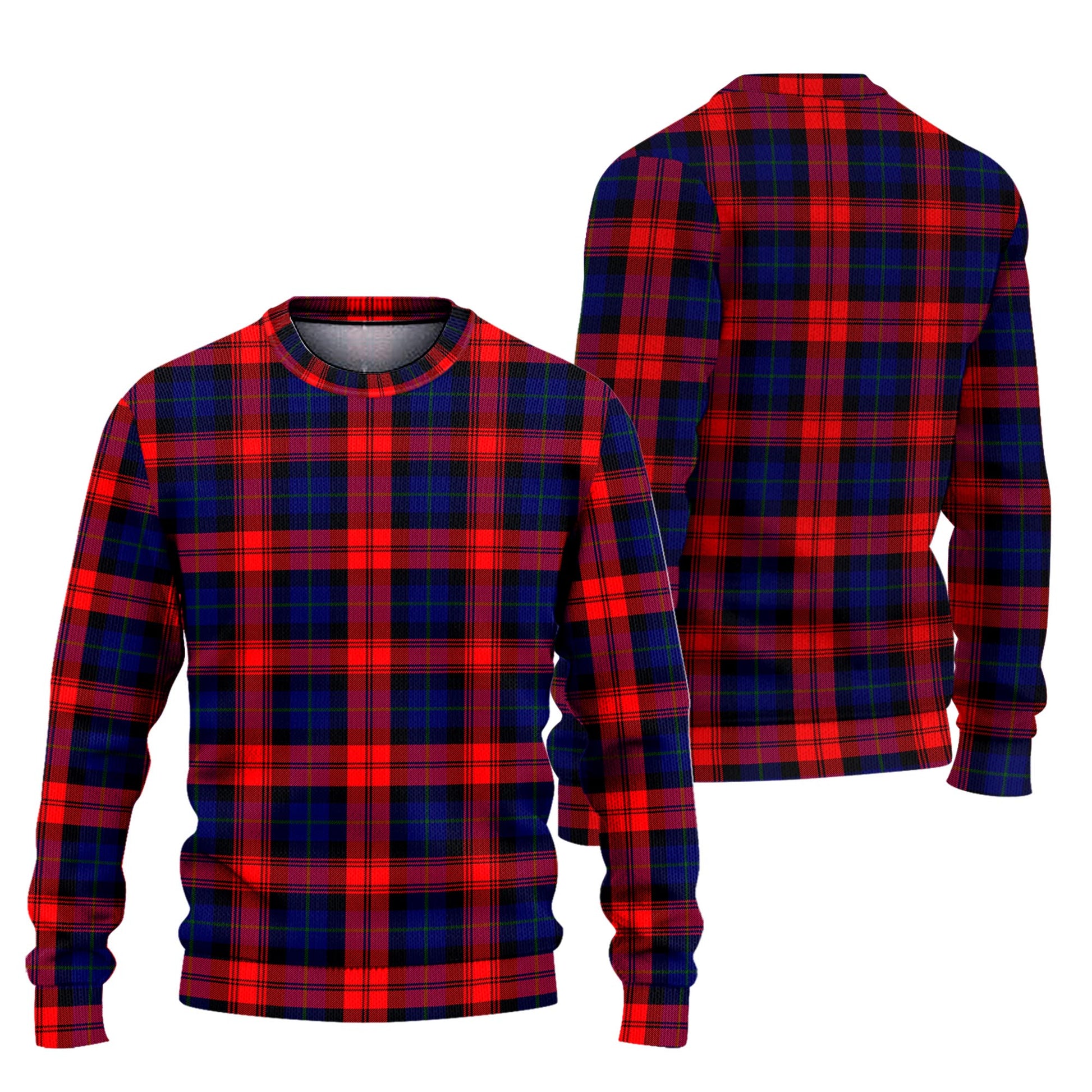 McLaughlin Tartan Knitted Sweater Unisex - Tartanvibesclothing