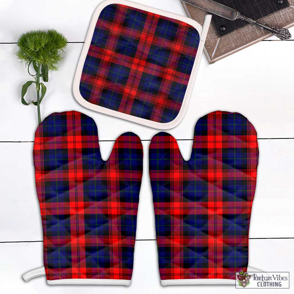 McLaughlin Tartan Combo Oven Mitt & Pot-Holder Combo 1 Oven Mitt & 1 Pot-Holder White - Tartan Vibes Clothing
