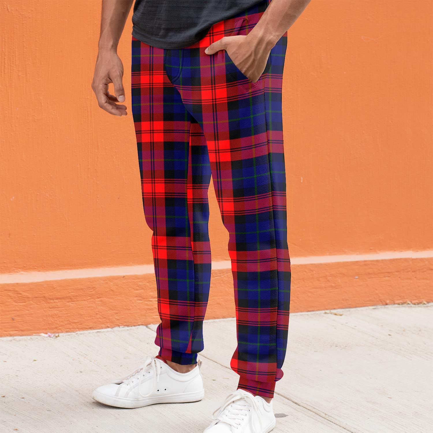 McLaughlin Tartan Joggers Pants S - Tartan Vibes Clothing