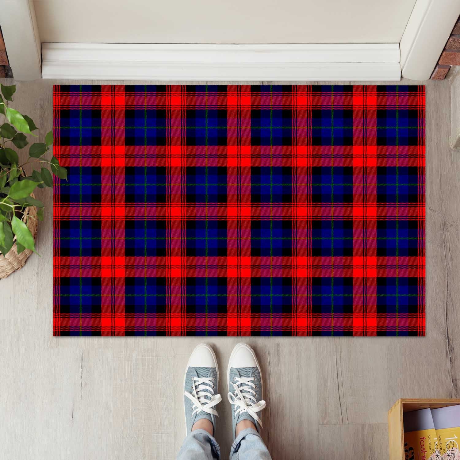 McLaughlin Tartan Door Mat - Tartanvibesclothing
