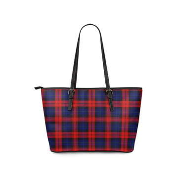 McLaughlin Tartan Leather Tote Bag