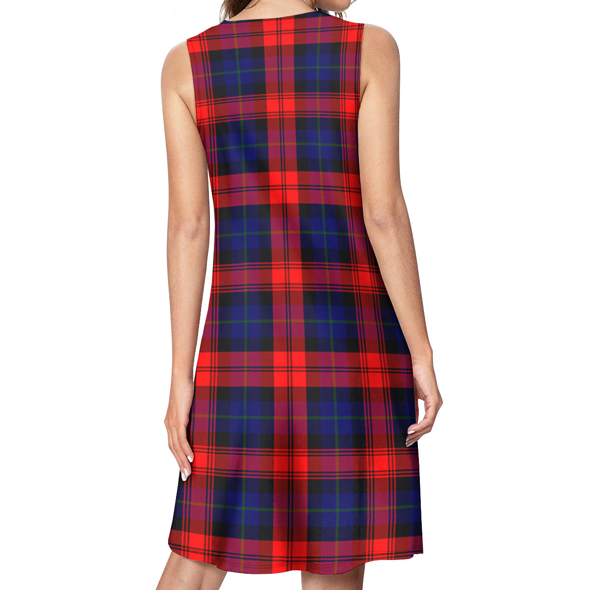 McLaughlin Tartan Womens Casual Dresses - Tartanvibesclothing