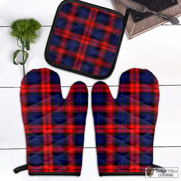 McLaughlin Tartan Combo Oven Mitt & Pot-Holder Combo 1 Oven Mitt & 1 Pot-Holder Black - Tartan Vibes Clothing