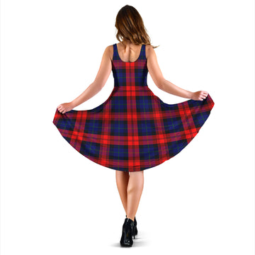 McLaughlin Tartan Sleeveless Midi Womens Dress