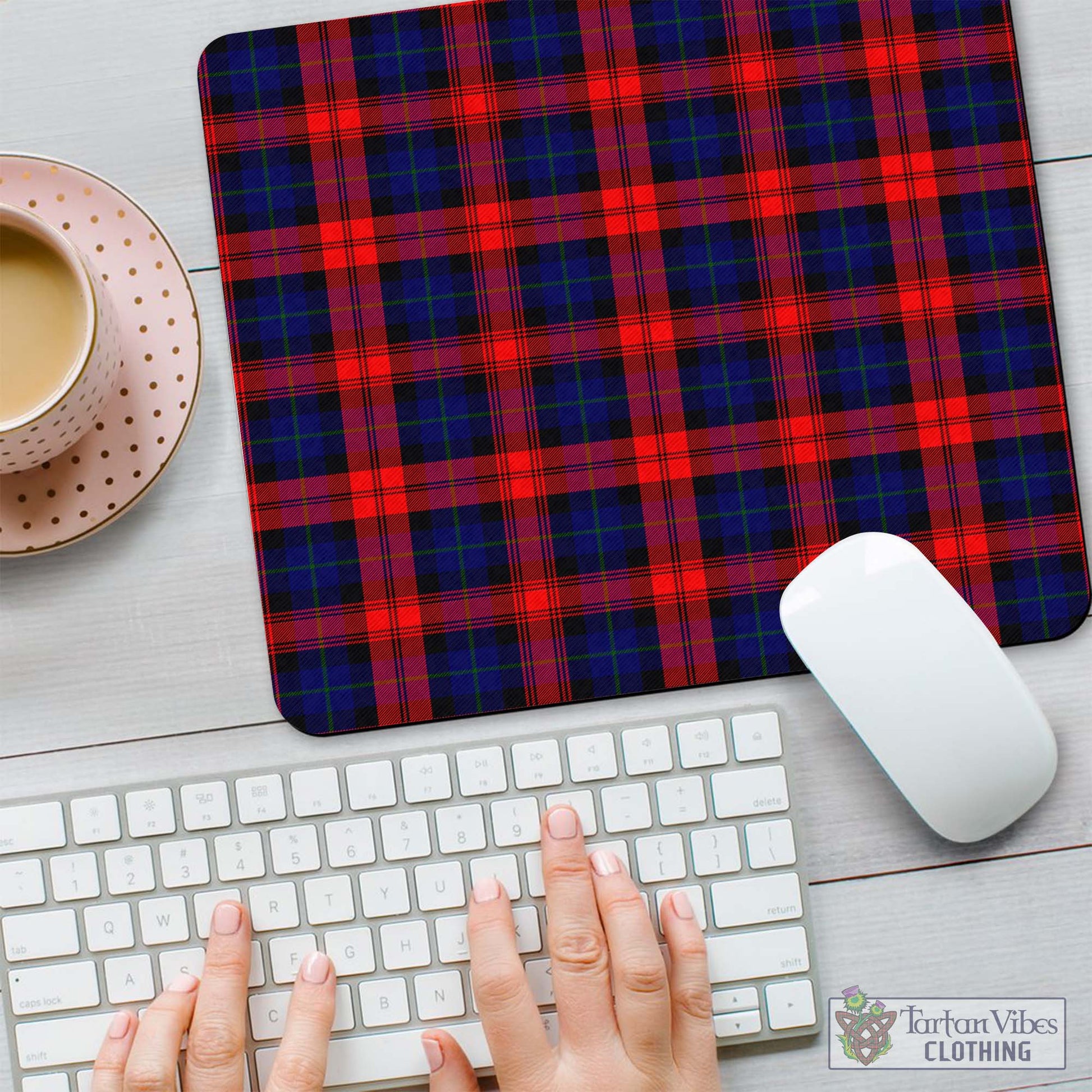 Tartan Vibes Clothing McLaughlin Tartan Mouse Pad