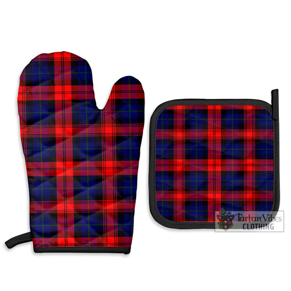 McLaughlin Tartan Combo Oven Mitt & Pot-Holder Combo 1 Oven Mitt & 2 Pot-Holder Black - Tartan Vibes Clothing