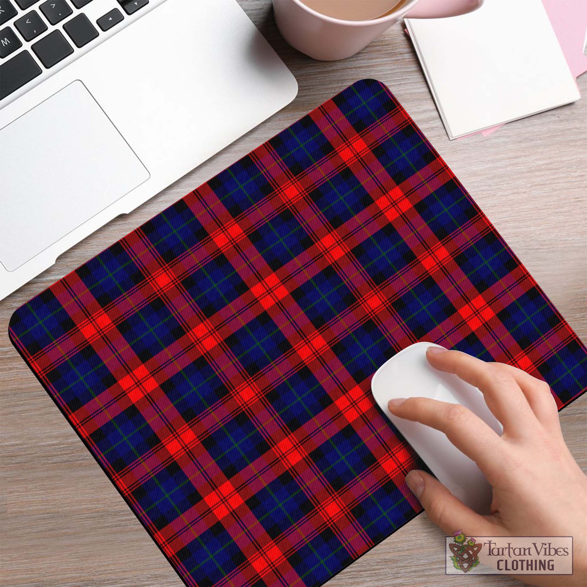 Tartan Vibes Clothing McLaughlin Tartan Mouse Pad
