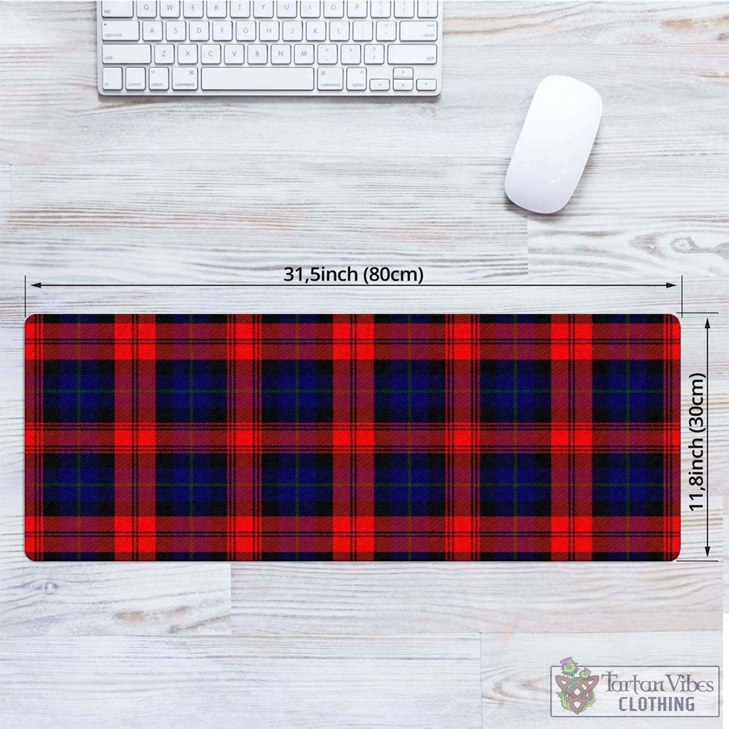 Tartan Vibes Clothing McLaughlin Tartan Mouse Pad
