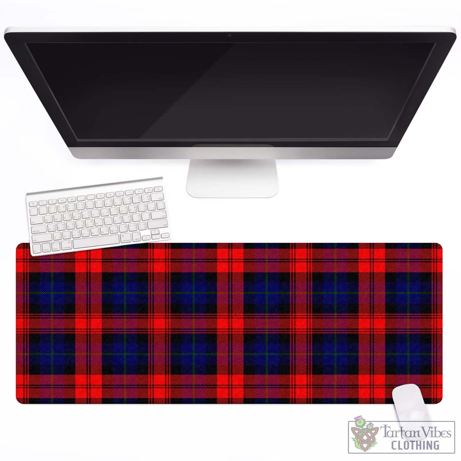 Tartan Vibes Clothing McLaughlin Tartan Mouse Pad
