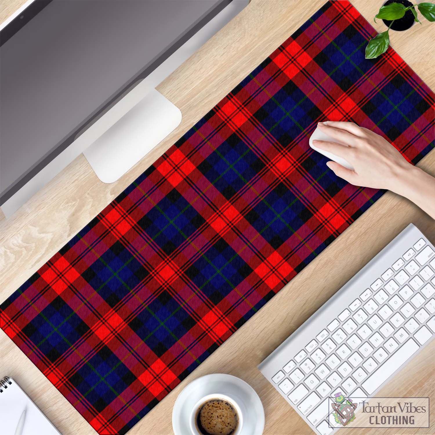 Tartan Vibes Clothing McLaughlin Tartan Mouse Pad