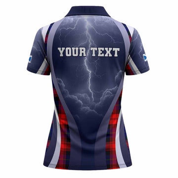 McLaughlin Scotland Football Tartan Women Polo Shirt Scotland On Tour Trophy Style