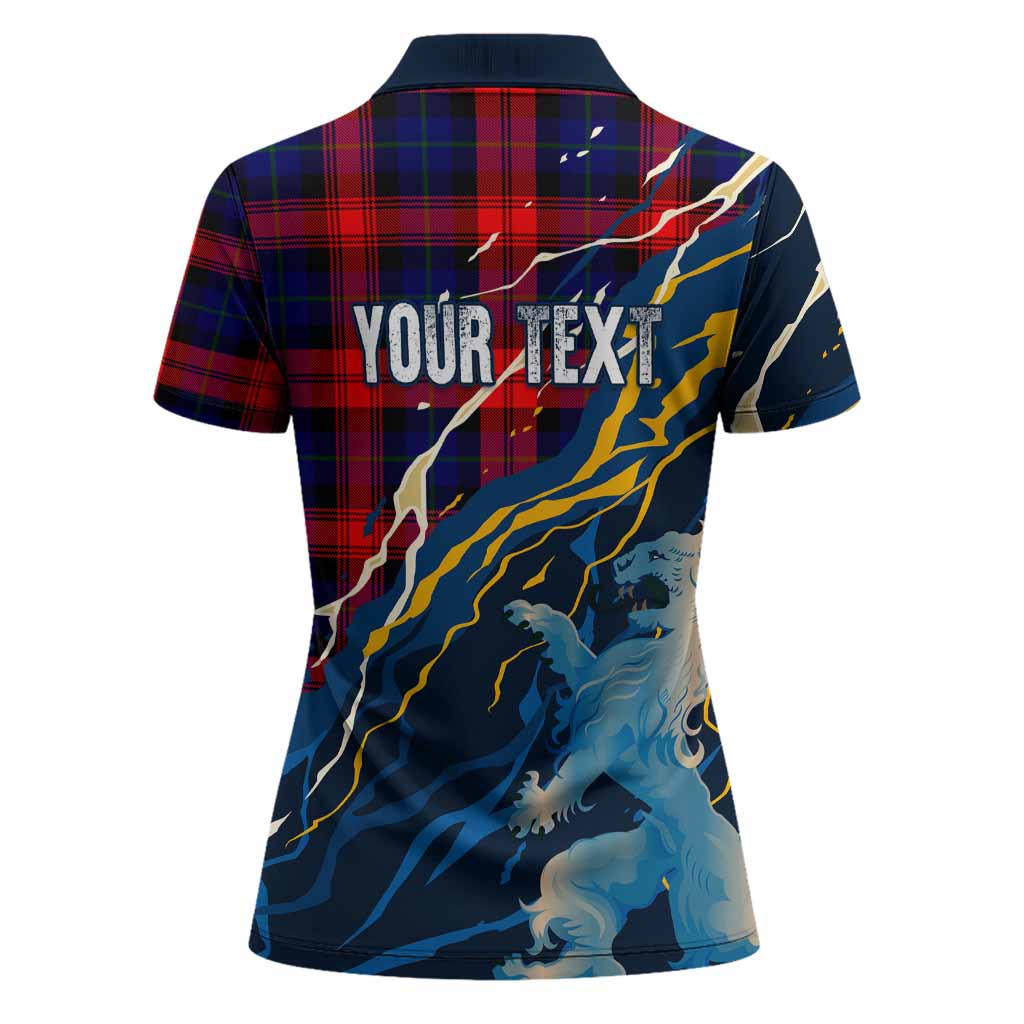 McLaughlin Scotland Tartan Women Polo Shirt WC2026 Football - We'll Be Coming