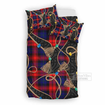 McLaughlin Scottish Tartan Twisted Ropes Stylized Bedding Set UK Bedding Set UK Double 79*79 inch - Tartan Vibes Clothing
