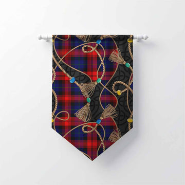 McLaughlin Scottish Tartan Twisted Ropes Stylized Gonfalon Chevron - Tartan Vibes Clothing