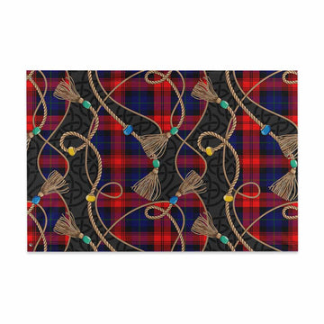 McLaughlin Scottish Tartan Twisted Ropes Stylized House Flag 48*72 inch (120*180 cm) - Tartan Vibes Clothing