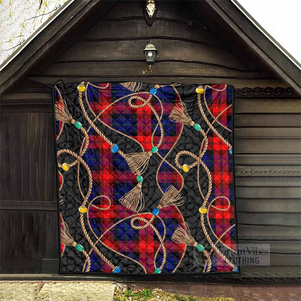 McLaughlin Scottish Tartan Twisted Ropes Stylized Premium Quilt - Tartan Vibes Clothing