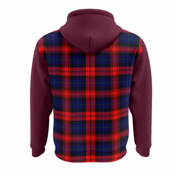 McLaughlin Tartan Accent Hoodie with Family Crest