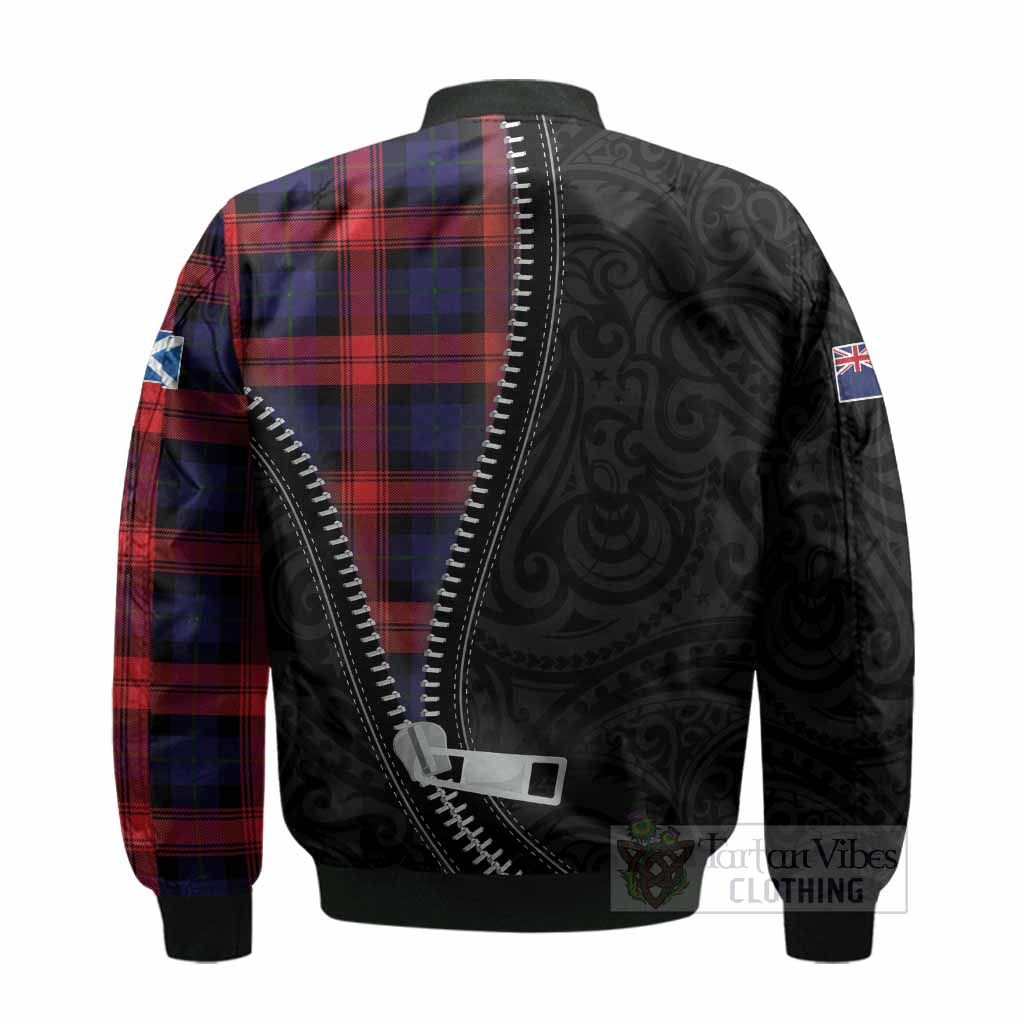 McLaughlin Tartan Bomber Jacket New Zealand Pattern Unique Zipper Stylized