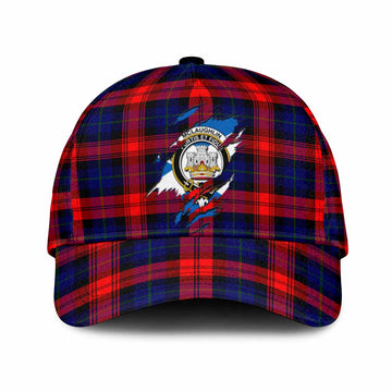 McLaughlin Tartan Classic Cap with Family Crest In Me Style