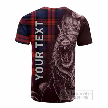 McLaughlin Tartan Cotton T-shirt Roaring Lion Heritage