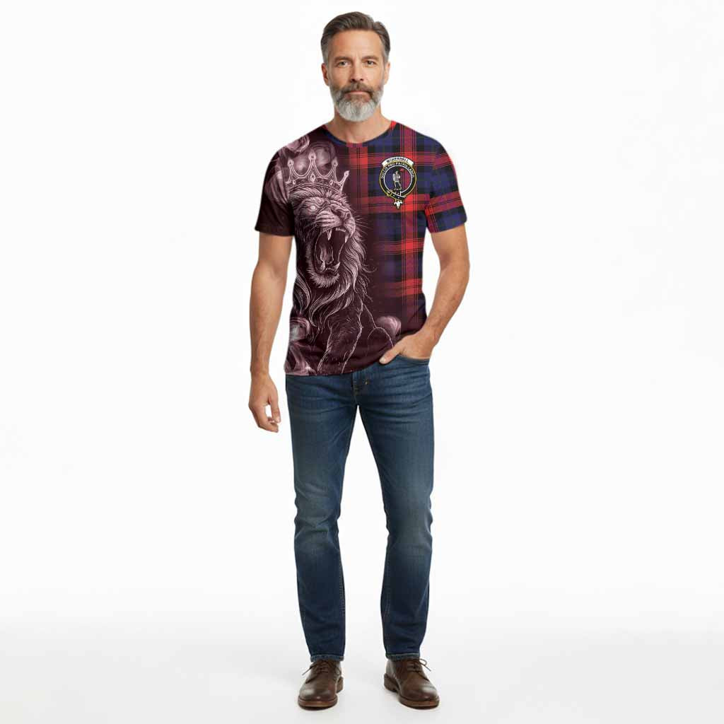 McLaughlin Tartan Cotton T-shirt Roaring Lion Heritage