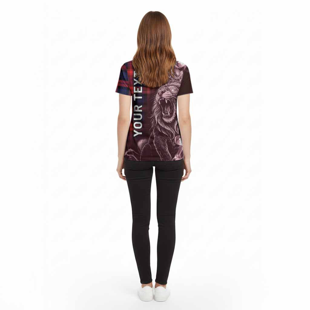 McLaughlin Tartan Cotton T-shirt Roaring Lion Heritage