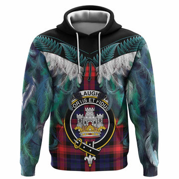 McLaughlin Tartan Crest Hoodie New Zealand Maori Korowai Cloak