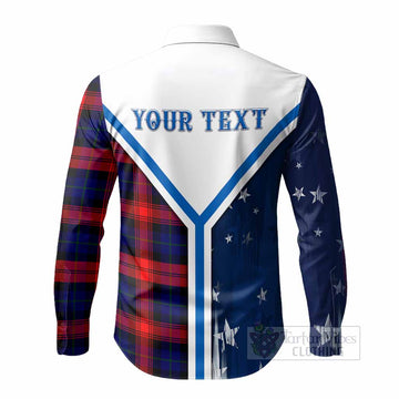 McLaughlin Tartan Crest Long Sleeve Button Shirts Scottish-American Heritage