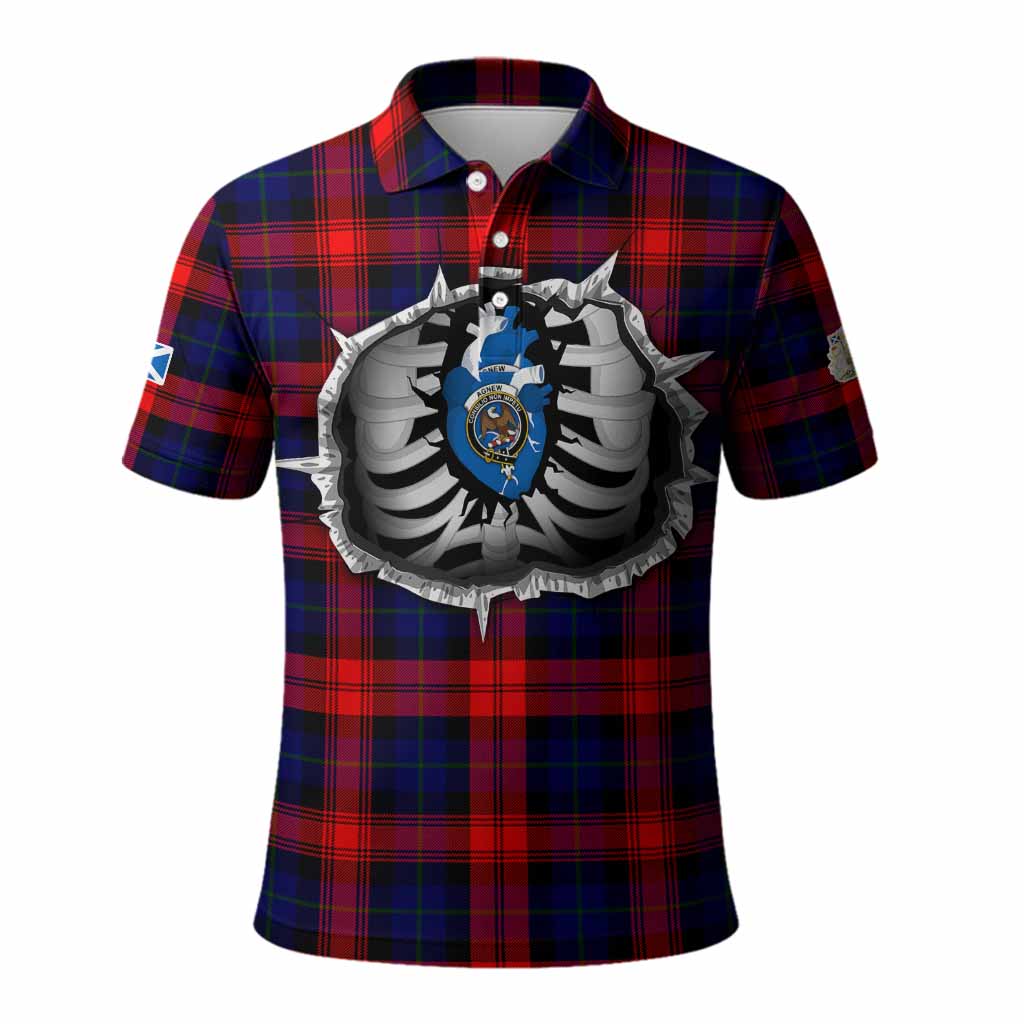 McLaughlin Tartan Crest Polo Shirt Scotland In My Veins
