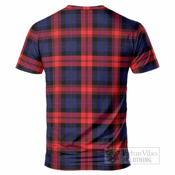McLaughlin Tartan Crest T-Shirt Ferocious Lion Style