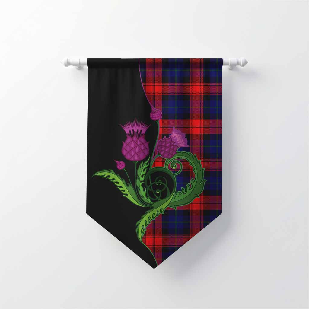 McLaughlin Tartan Gonfalon Traditional Scottish Thistle Chevron - Tartan Vibes Clothing