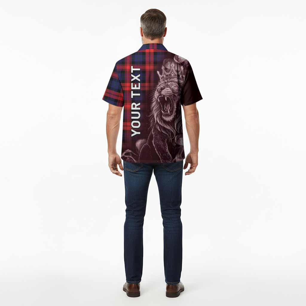 McLaughlin Tartan Hawaiian Shirt Roaring Lion Heritage