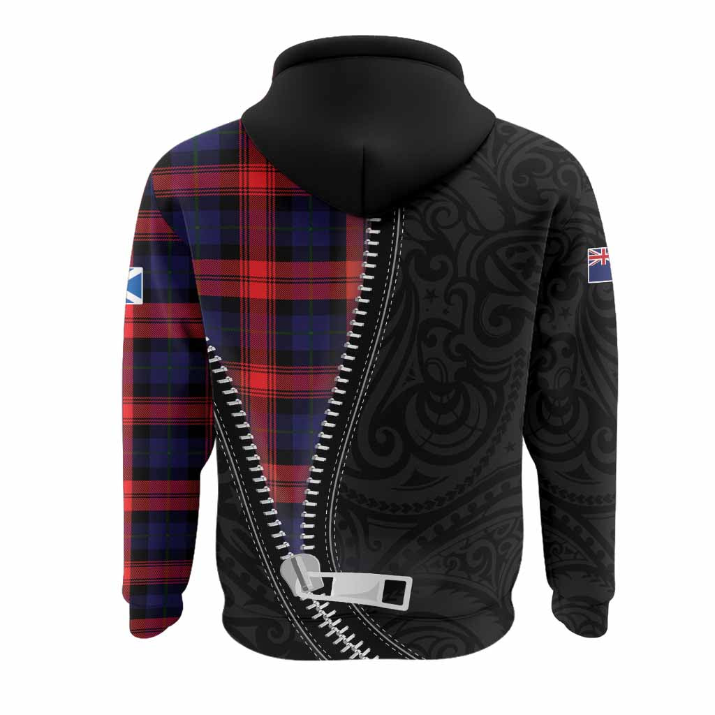 McLaughlin Tartan Hoodie New Zealand Pattern Unique Zipper Stylized